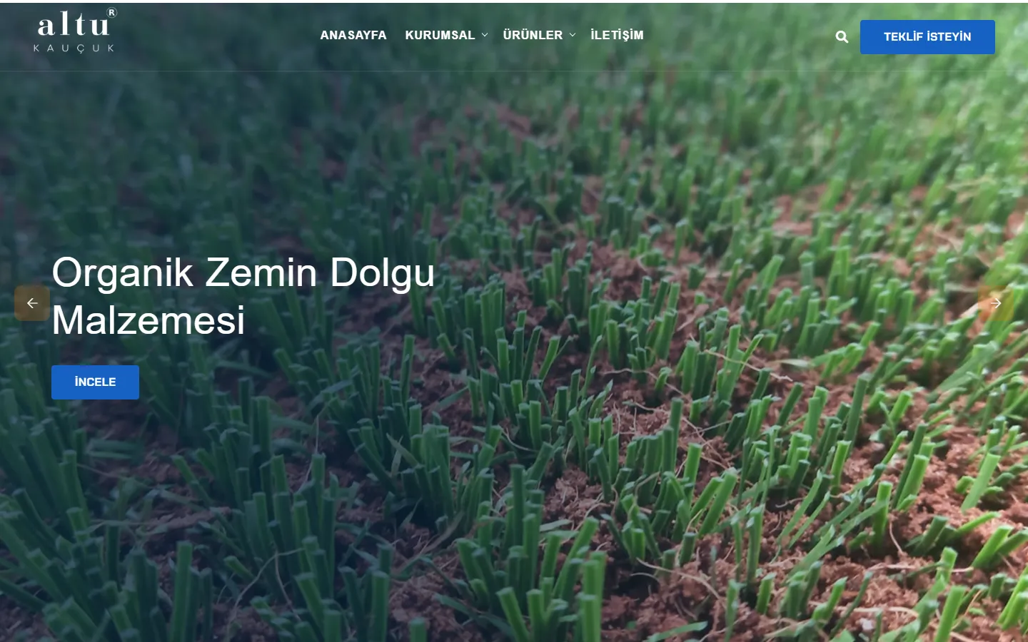 Altu Kauçuk — masaüstü görünüm