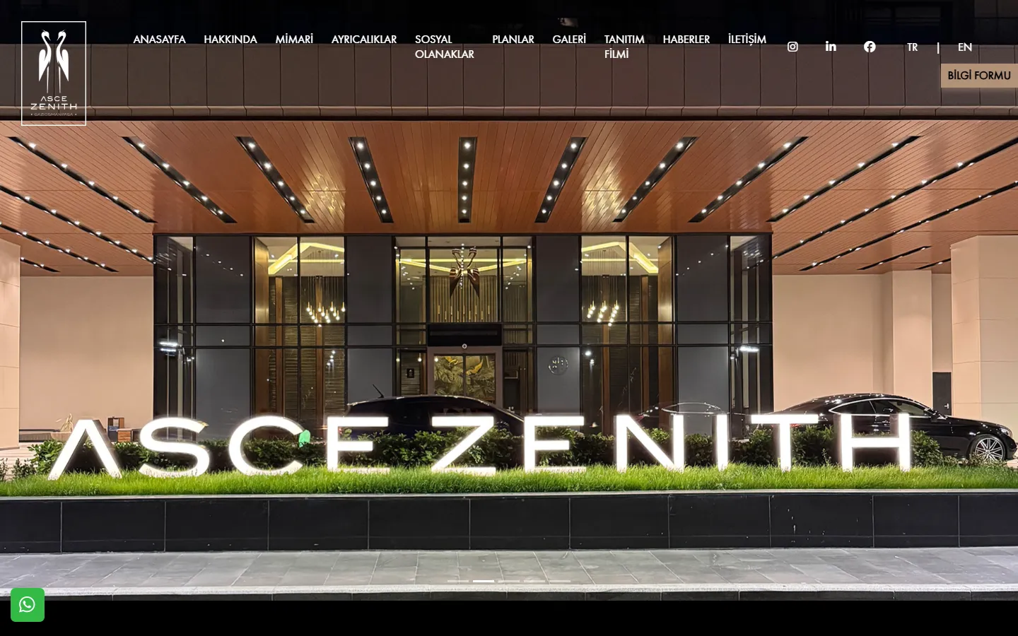Asce Zenith — masaüstü görünüm