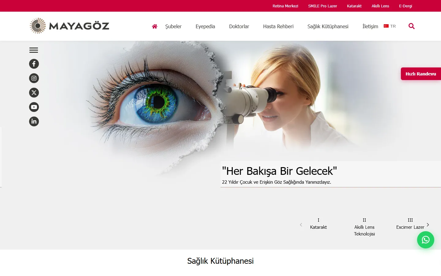 Mayagöz — masaüstü görünüm