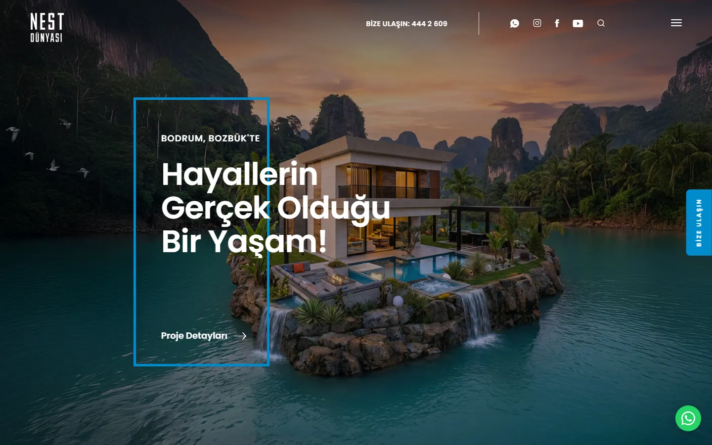 Nest Dünyası — masaüstü görünüm