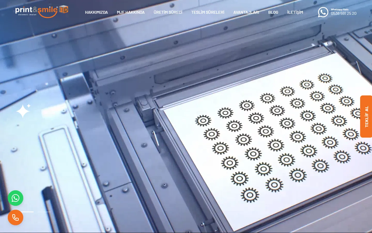 Print & Smile 3D — masaüstü görünüm